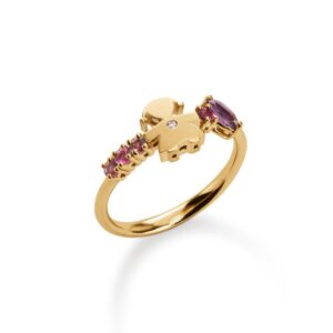 ANELLO LES BONBONS CON SAGOMA BIMBA