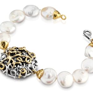Mikò-Bracciale bicolore collezione “Intrecci”