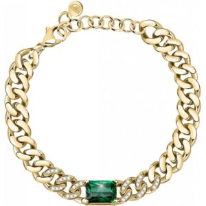 Bracciale Donna Chiara Ferragni Brand Chain Gold Pietra Verde