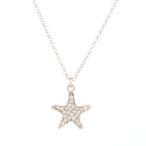 VERSARI-COLLANA STELLA MARINA SILVER
