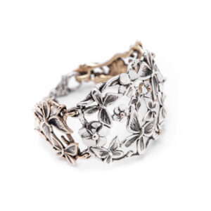 NEMORIS-BRACCIALE FIORI E FARFALLE
