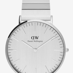 Daniel Wellington-Classic Piano Link Silver Unitone