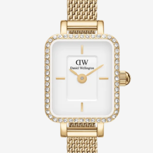 Daniel Wellington-Quadro Mini Lumine Bezel Gold