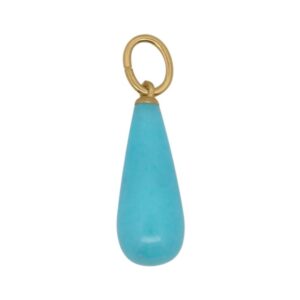 Charm Rue Des Mille Goccia Giada Sky Charmbar - Silu Gioielli