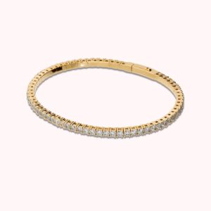 Bracciale Tennis Memory White con Cubic Zirconia